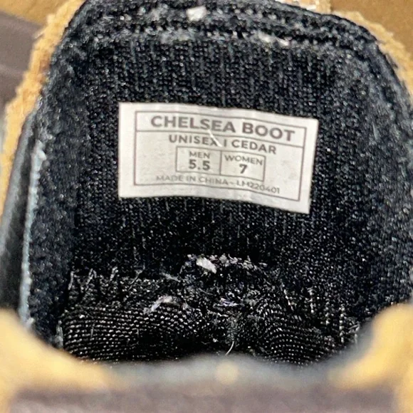 Tan Chukka Boots with Suede Finish and Rounded Toe - Picture 3 of 8